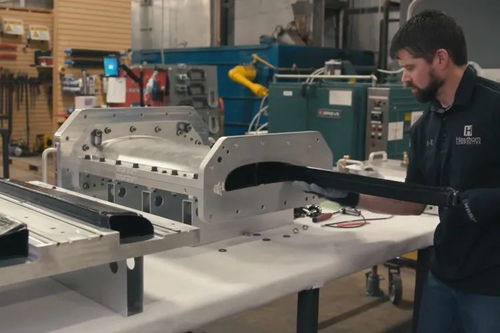 使用碳纖維編織布和rtm工藝制造共固化機翼結構